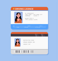 Driving Licence Template