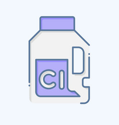 Icon Chlorine Related To Laundry Symbol Doodle