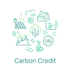 Carbon Credit Concept