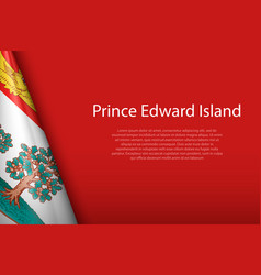 Flag Prince Edward Island State Of Canada