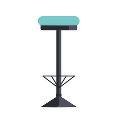 Side View Of An Isolated Bar Chair Icon