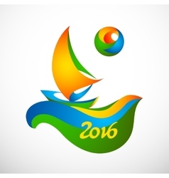 Sign Rio Olympic Games 2016