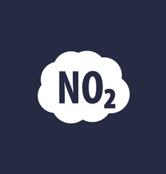 No2 Nitrogen Dioxide Gas Icon