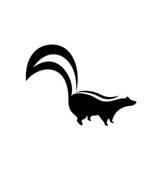 Skunk Flat Style Logo