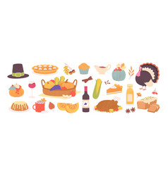 Thanksgiving Day Clipart Food And Drinks Symbol