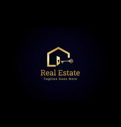 Black Gold Real Estate Logo