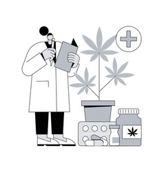 Medical Marijuana Abstract Concept