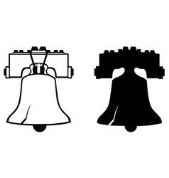 Liberty Bell Silhouette