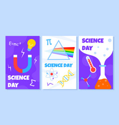 Science Day Posters Set