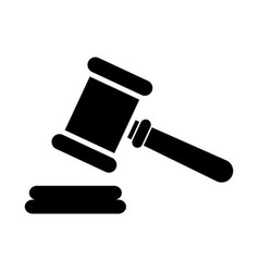 Judge Hammer Icon Law Auction Symbol Gavel