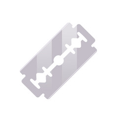 Double Edge Razor Blade Flat Clean Icon Design