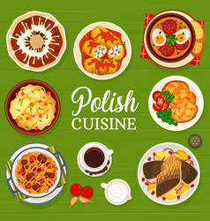 Polish Cuisine Menu Cover Design Template