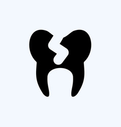 Icon Bad Tooth Suitable For Medicine Symbol Glyph