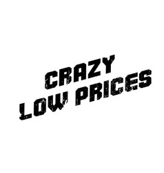 Crazy Low Prices Rubber Stamp