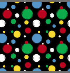 Watercolor Digital Imitation Hand Drawn Polka Dot