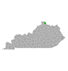 Map Campbell In Kentucky