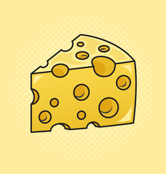 Piece Of Cheese Pinup Pop Art