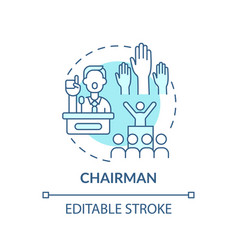 Chairman Concept Icon