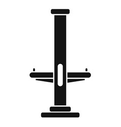 Hoist Car Lift Icon Simple Auto Garage