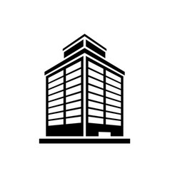 Modern City Skyscraper Glyph Icon