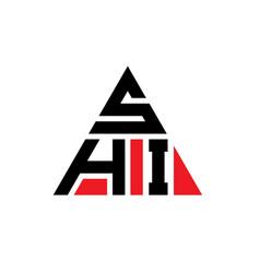 Shi Triangle Letter Logo Design