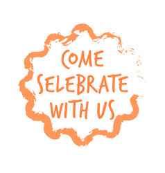 Come Celebrate With Us Sticker Coronavirus