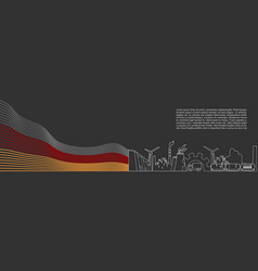 Energy Generation And Heavy Industry Of Germany