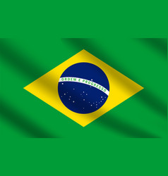 Flat Of Brazil National Flag