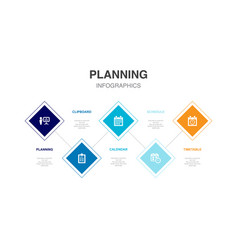 Planning Clipboard Calendar Schedule Timetable