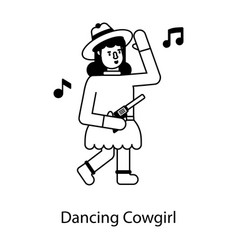 Dancing Cowgirl