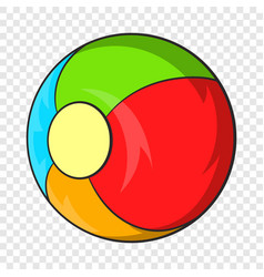 Children Ball Icon Cartoon Style