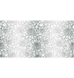 Elegant Floral Dahlia Background Pattern Metallic