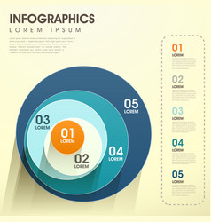 Abstract Circle Infographics