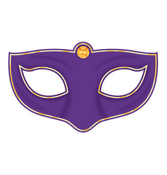 Lilac Mardi Gras Mask