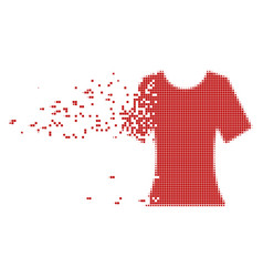 Lady T-shirt Shredded Pixel Icon