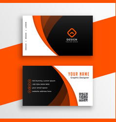 Professional Red Business Card For Office