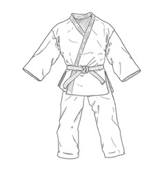 Sketch Gi Karate Kimono