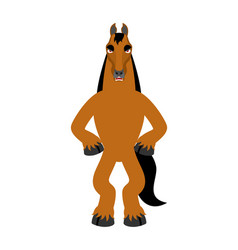 Horse Angry Steed Evil Emotions Hoss Aggressive