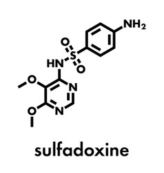 Sulfadoxine Malaria Drug Molecule Sulfonamide