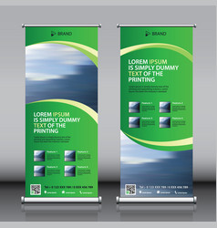 Roll Up Banner Stand Corporate Business