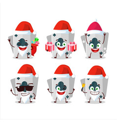 Santa Claus Emoticons With Remi Card Club Cartoon