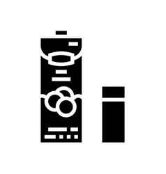 Milk Soy Glyph Icon