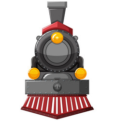 Steam Engine In Gray Color