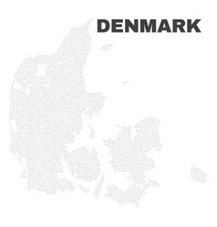 Denmark Map Of Dots