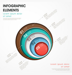 Abstract Circle Infographics