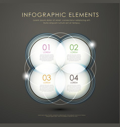 Abstract Circle Infographics