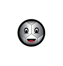 Ball Face Icon Funny Design