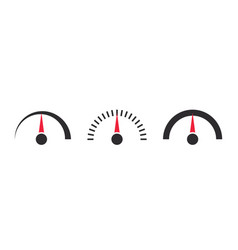 Speedometer Simple Icon Tachometer