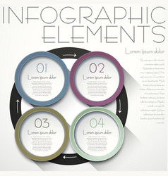 Abstract Circle Infographics