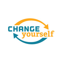 Change Yourself Concept